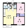 フローラリアBの間取り画像