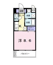 カーザ クラーラの間取り画像
