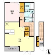 Grace court（ｸﾞﾚｲｽｺｰﾄ）の間取り画像