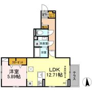 Dポルタの間取り画像