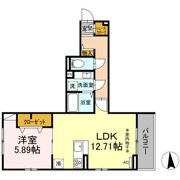 Dポルタの間取り画像