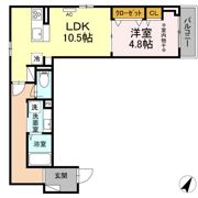 Dフルト並木町の間取り画像