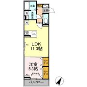 Dフルト並木町の間取り画像