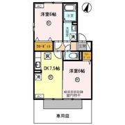 ピースフィールズの間取り画像