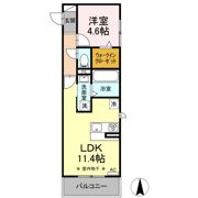 プレジャー上印食の間取り画像