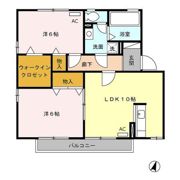 ハイライズ吉田の間取り画像