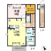カーザ ヴィータの間取り画像