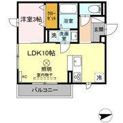 メルヴェールの間取り画像