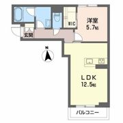 ヴォワレ エ フルール新北町の間取り画像