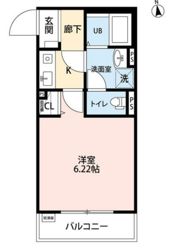 Plussum Court八王子の間取り画像