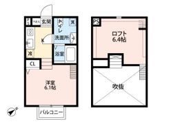 Elvita天台（エルビータテンダイ）の間取り画像