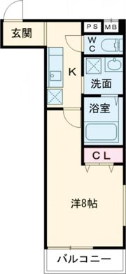 フジパレス平野上町Ⅱ番館の間取り画像