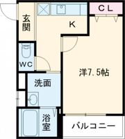 フジパレス加美東の間取り画像