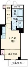 シェワズ・レガリアの間取り画像
