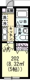 サニーコート富岡の間取り画像