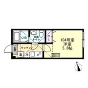 グランジュテ屏風浦の間取り画像
