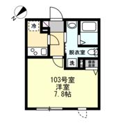 シールーム鵠沼海岸の間取り画像