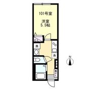 ベイルーム湘南台の間取り画像