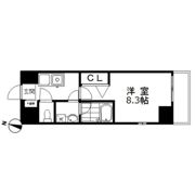 アクシーズタワー新都心の間取り画像