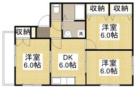 メンバーズタウン草戸Ⅰの間取り画像