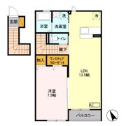 シャンティの間取り画像