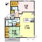 La Luce千里の間取り画像