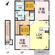 ヴィブァン B棟の間取り画像