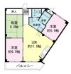 ハイツ御園川の間取り画像