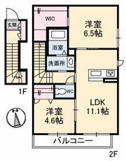 シャーメゾン上之町の間取り画像