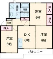 ハイツKODAⅡの間取り画像