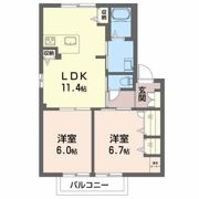 ミトラパリス A棟の間取り画像