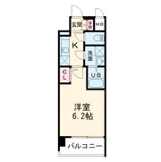 エスリードレジデンスグラン大阪福島ノースの間取り画像