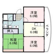 コンフォール船越Ⅰの間取り画像