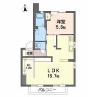 ハピネスJの間取り画像