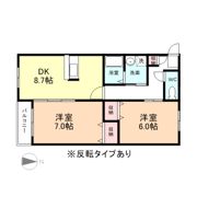 ドリーム・イースト A棟の間取り画像