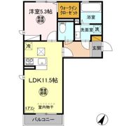 コーポプルメリアの間取り画像