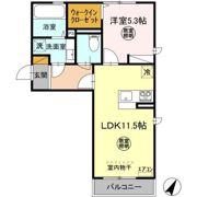 コーポプルメリアの間取り画像