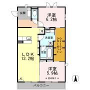 グレイスフル吉田の間取り画像