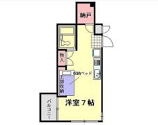 シェトワ桶川の間取り画像