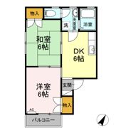 セジュール澤井 B棟の間取り画像