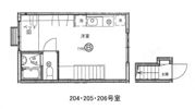 リヴィエール口田Ⅱの間取り画像