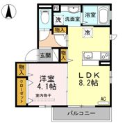 Avenue城山の間取り画像