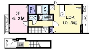 ラフレシール神郷の間取り画像