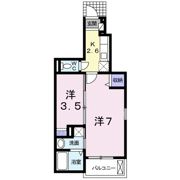 フリーデの間取り画像