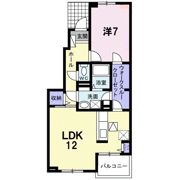 カーサ デ ソアレⅡの間取り画像