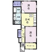 リヴァーサイド意宇Ⅳの間取り画像