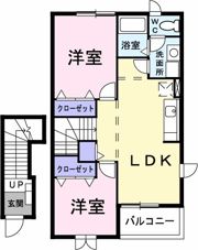 マイ・メリーチ吉岡の間取り画像