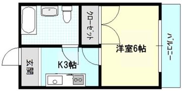 ミレニアム21の間取り画像
