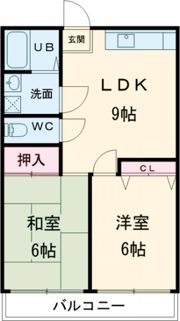 グリーンハイツ南田園の間取り画像