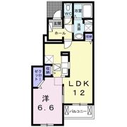 クラール元山Eの間取り画像